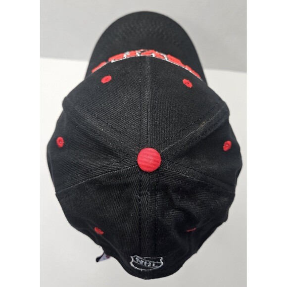 Vintage New Jersey Devils CCM Hockey Hat Cap Strapback NHL Black Men Adult Black - Picture 4 of 10